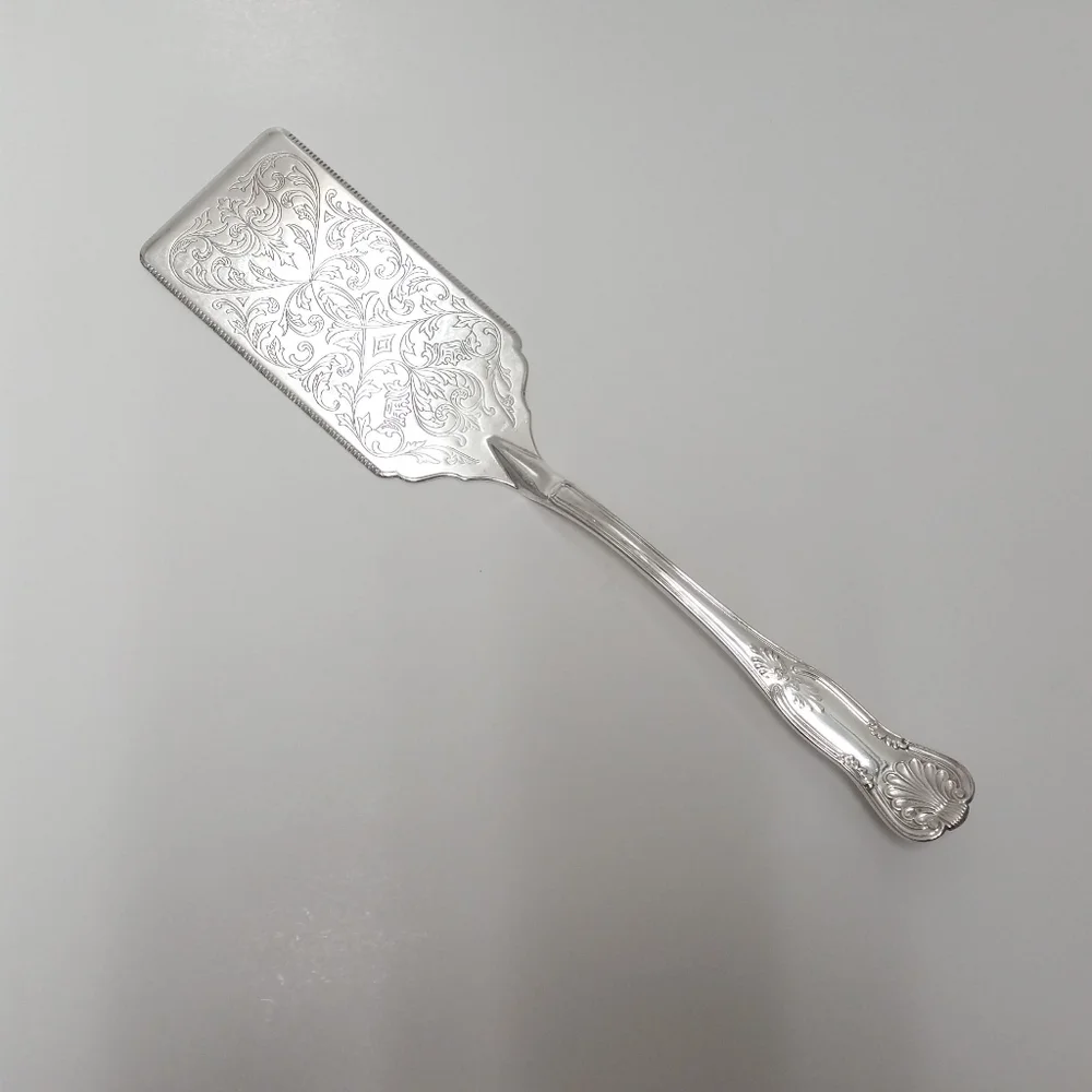 Sheffield Silver Kings pattern cake lasagna spatula server Italy